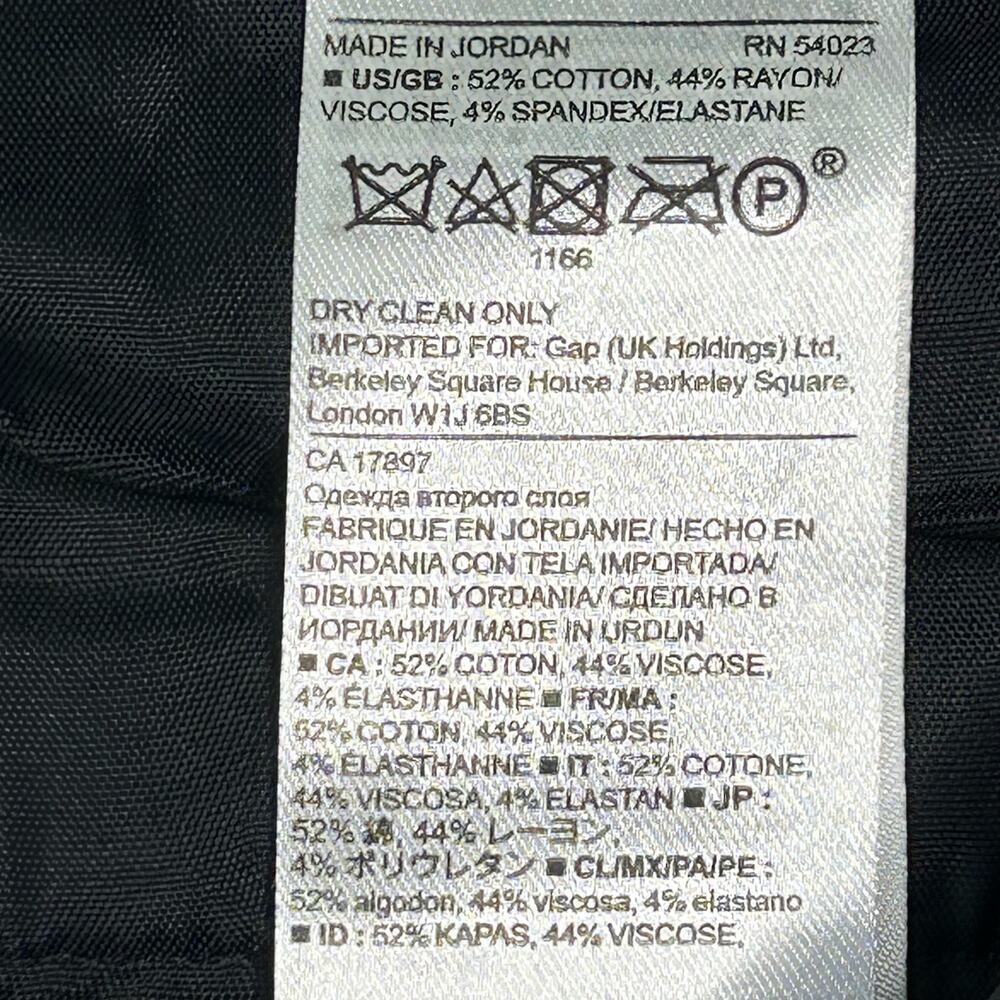Banana Republic Womens Size 6 NWT Ryan Straight Leg Pant Gray 167182 - Picture 9 of 9